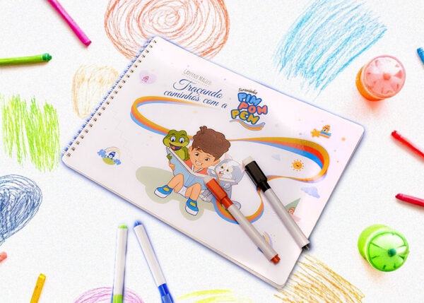 Caderno Mágico Infantil: Desenvolvendo a Coordenação Motora Fina com Diversão
